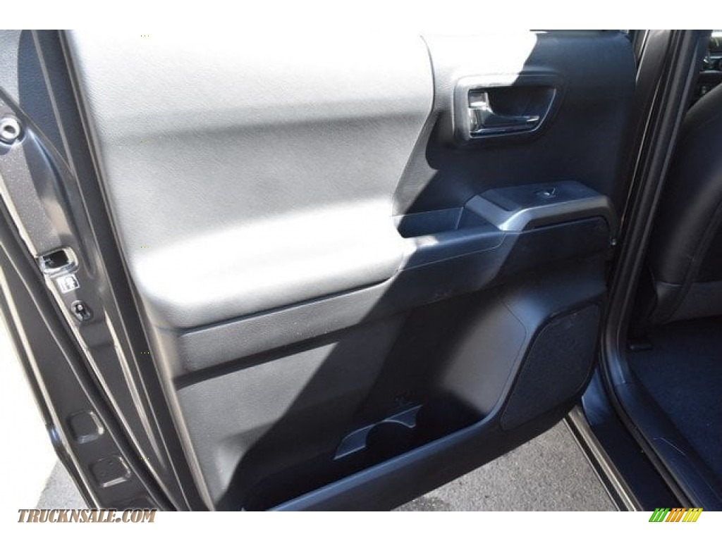 2018 Tacoma Limited Double Cab 4x4 - Magnetic Gray Metallic / Black photo #21