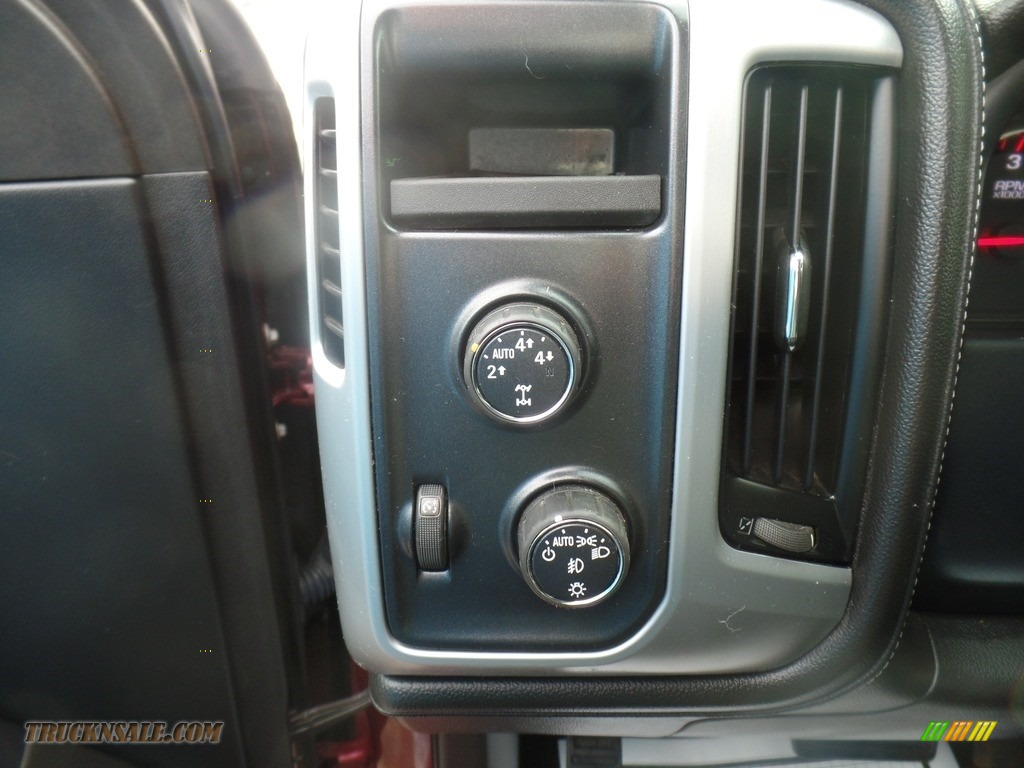 2015 Sierra 1500 SLE Double Cab 4x4 - Sonoma Red Metallic / Jet Black photo #23