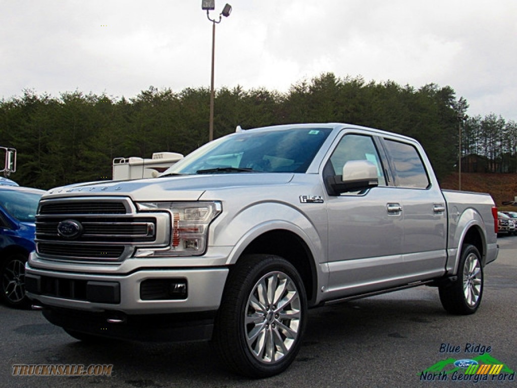 Ingot Silver / Limited Navy Pier Ford F150 Limited SuperCrew 4x4