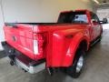 Ford F350 Super Duty Lariat Crew Cab 4x4 Race Red photo #2