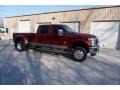 Ford F350 Super Duty Lariat Crew Cab 4x4 Dually Ruby Red Metallic photo #2