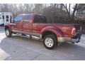 Ford F350 Super Duty Lariat Crew Cab 4x4 Dually Ruby Red Metallic photo #17