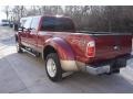 Ford F350 Super Duty Lariat Crew Cab 4x4 Dually Ruby Red Metallic photo #18