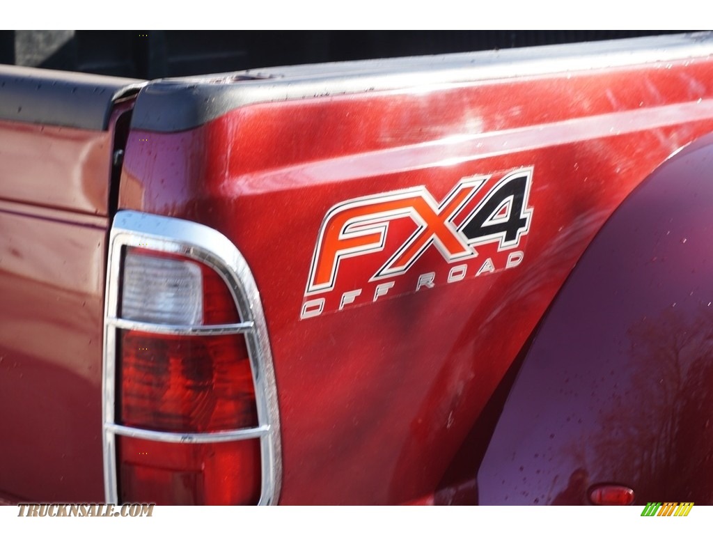 2014 F350 Super Duty Lariat Crew Cab 4x4 Dually - Ruby Red Metallic / Adobe photo #20