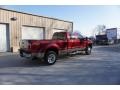 Ford F350 Super Duty Lariat Crew Cab 4x4 Dually Ruby Red Metallic photo #23