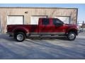 Ford F350 Super Duty Lariat Crew Cab 4x4 Dually Ruby Red Metallic photo #50