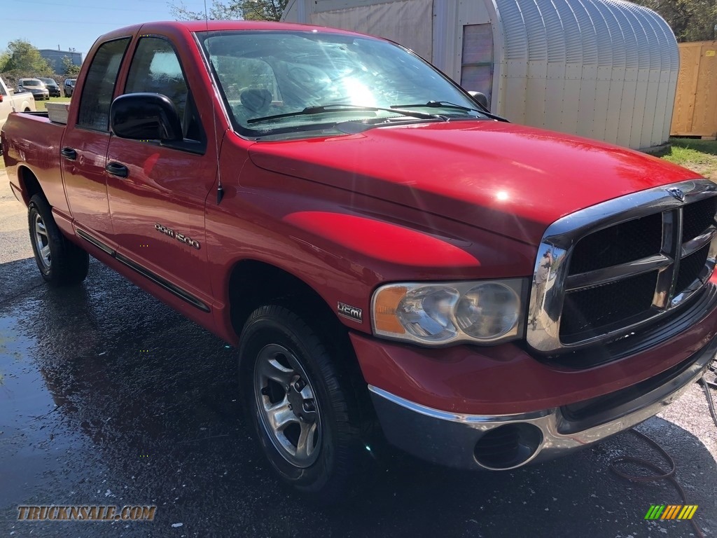 Flame Red / Taupe Dodge Ram 1500 ST Quad Cab 4x4