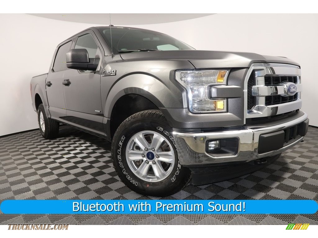 Lithium Gray / Earth Gray Ford F150 XLT SuperCrew 4x4