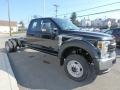 Ford F550 Super Duty XL SuperCab 4x4 Chassis Black photo #3