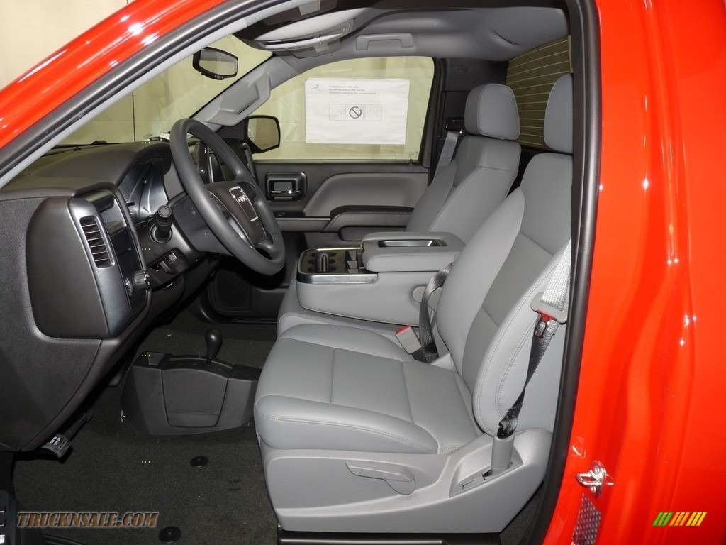 2018 Sierra 1500 Regular Cab 4WD - Cardinal Red / Dark Ash/Jet Black photo #5