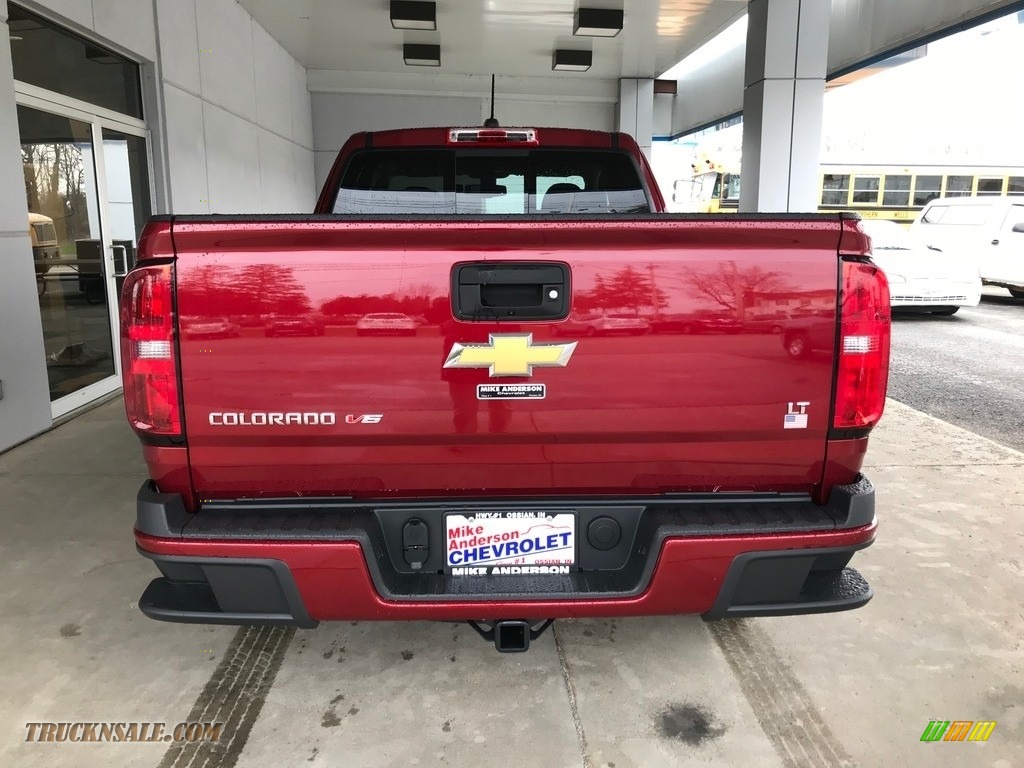 2018 Colorado LT Extended Cab - Cajun Red Tintcoat / Jet Black photo #4