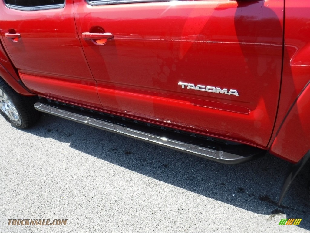 2012 Tacoma V6 TRD Sport Double Cab 4x4 - Barcelona Red Metallic / Graphite photo #3