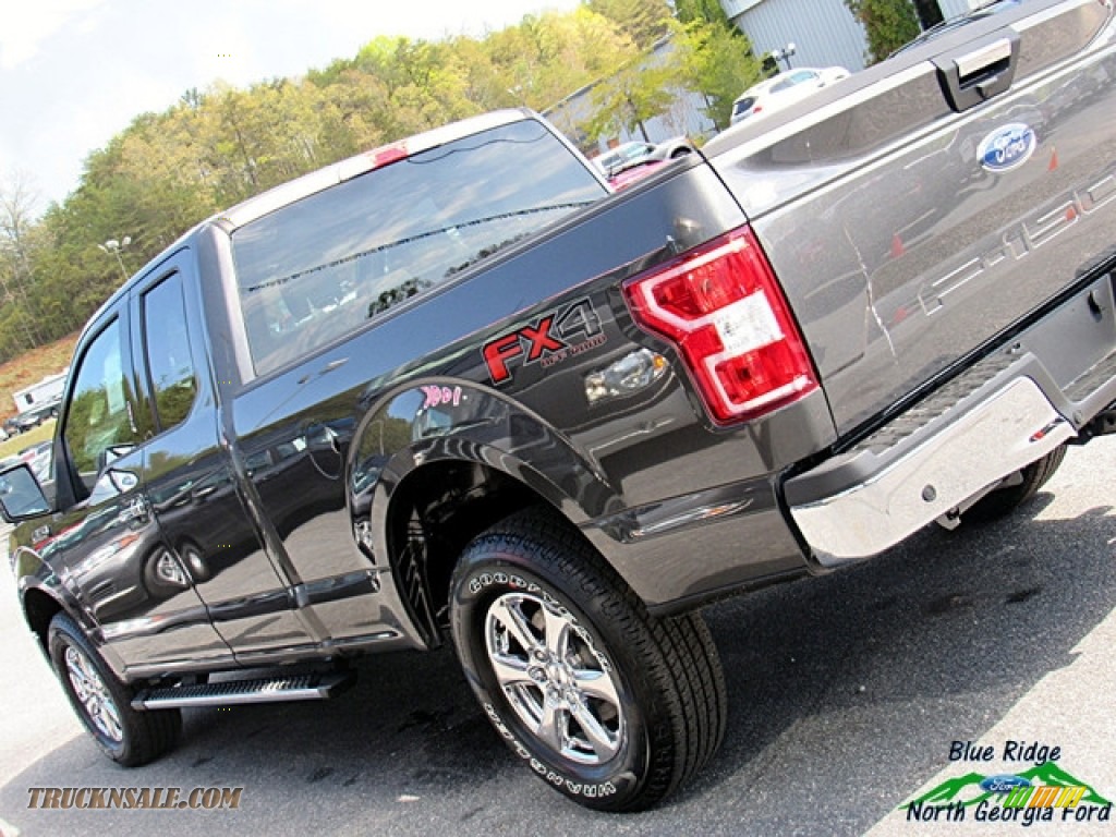 2018 F150 XLT SuperCab 4x4 - Magnetic / Earth Gray photo #33