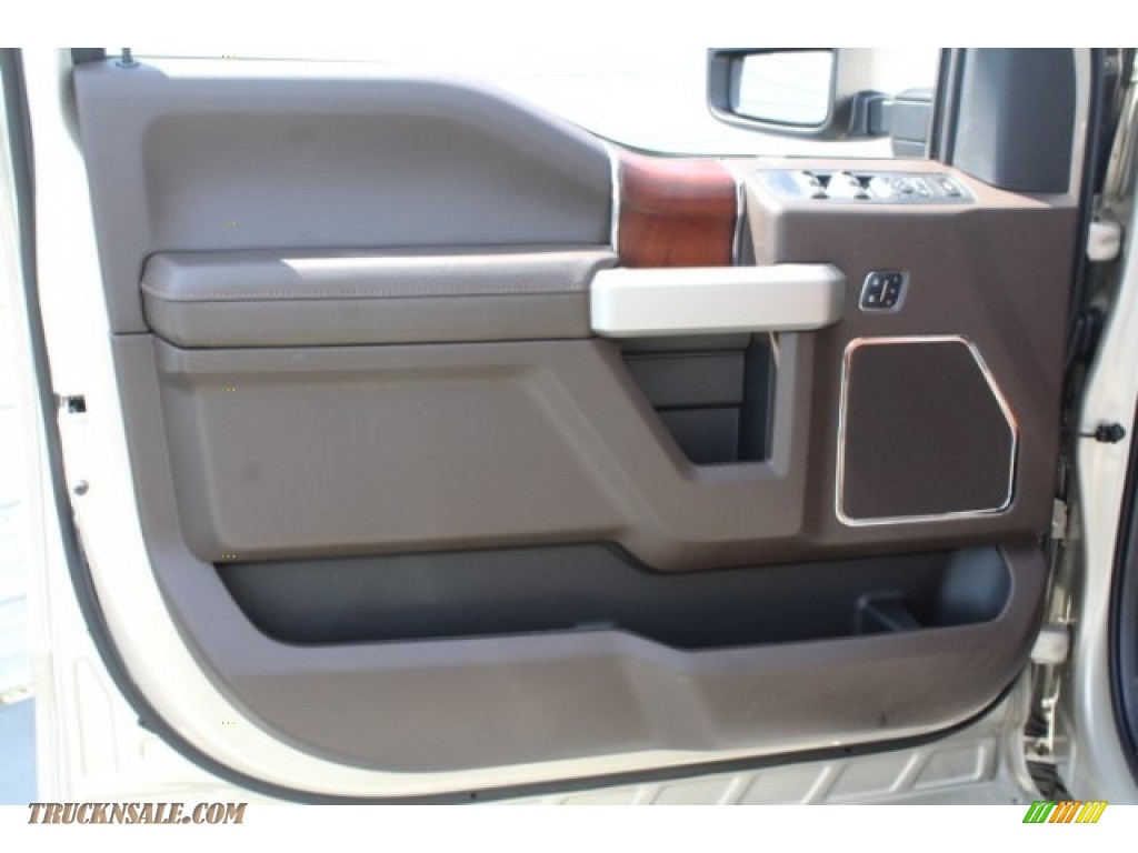 2018 F250 Super Duty King Ranch Crew Cab 4x4 - White Gold / King Ranch Kingsville Java photo #11
