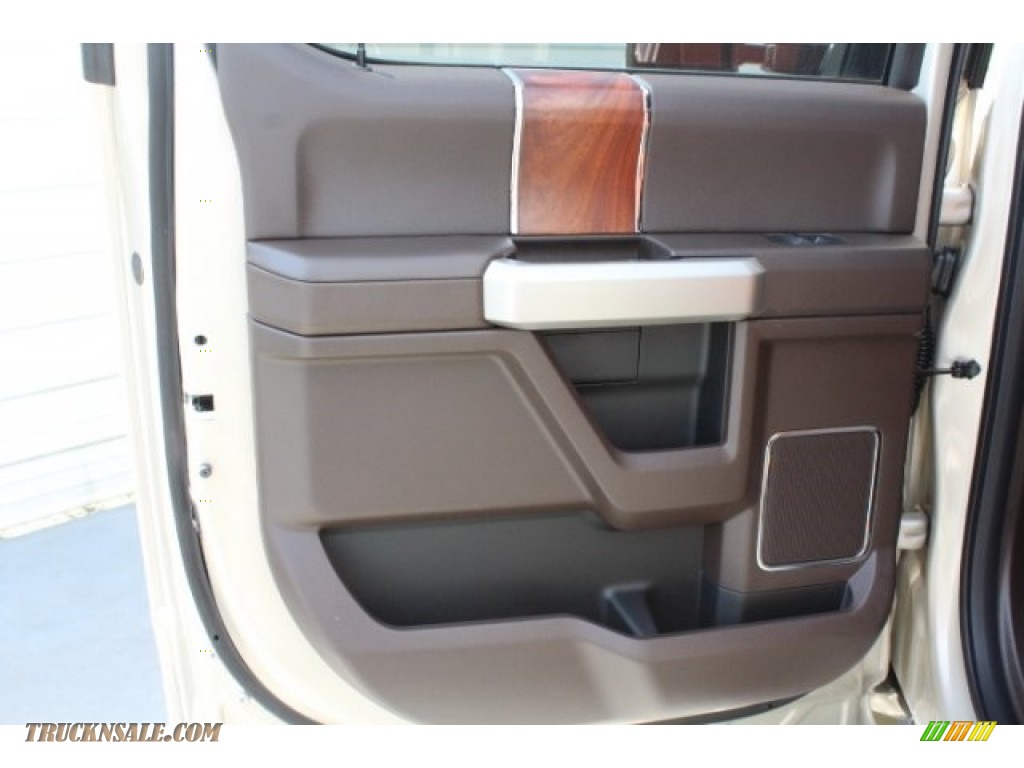 2018 F250 Super Duty King Ranch Crew Cab 4x4 - White Gold / King Ranch Kingsville Java photo #24