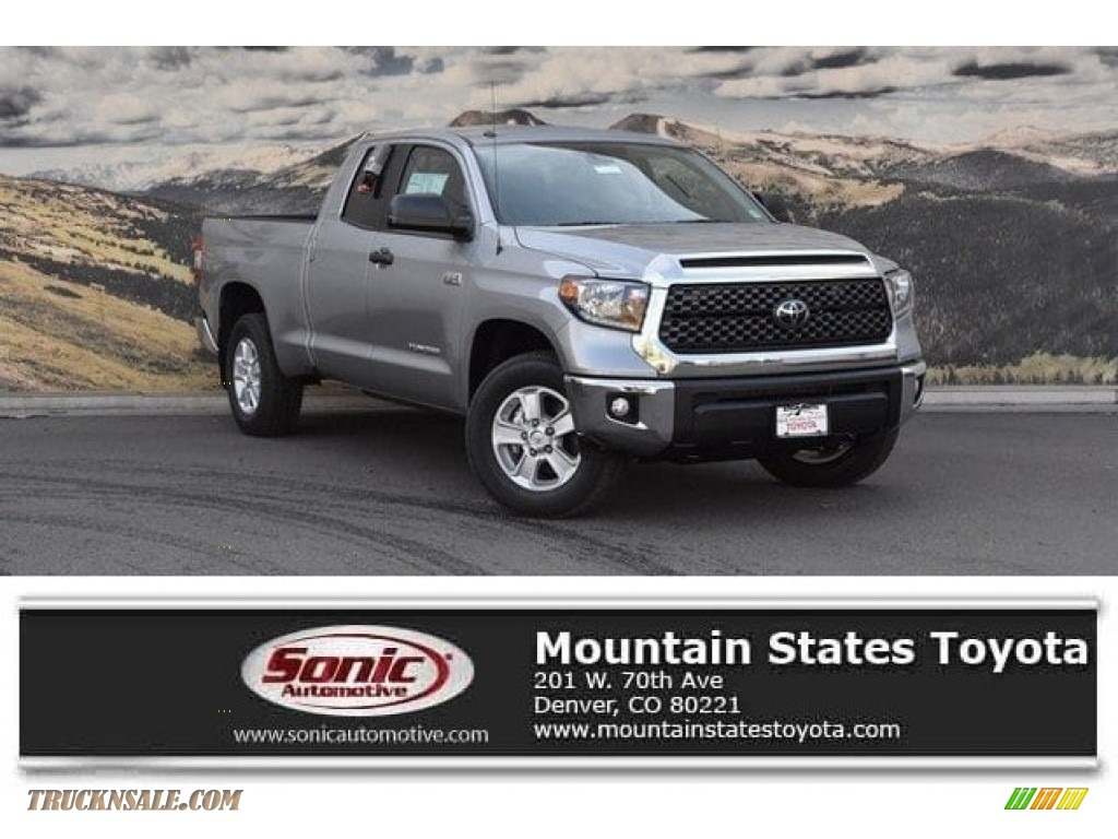 Silver Sky Metallic / Graphite Toyota Tundra SR5 Double Cab 4x4 Silver Sky Metallic / Graphite Toyota Tundra SR5 Double Cab 4x4