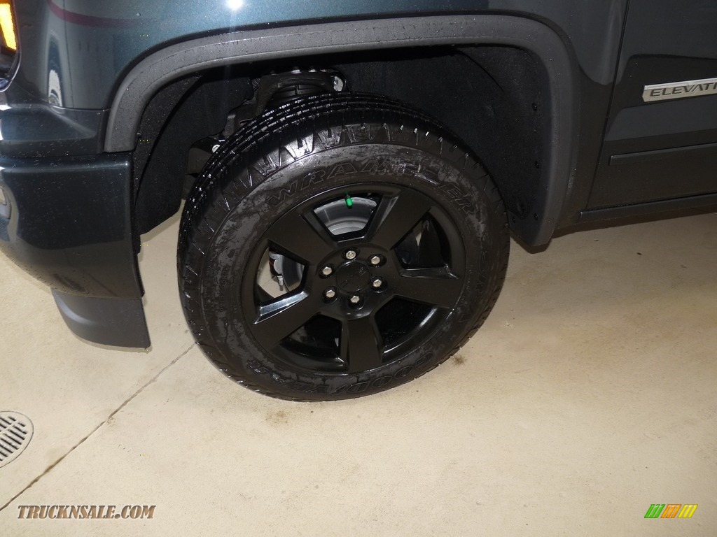 2018 Sierra 1500 Elevation Double Cab 4WD - Dark Slate Metallic / Dark Ash/Jet Black photo #5