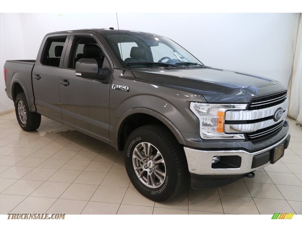 Magnetic / Earth Gray Ford F150 Lariat SuperCrew 4x4