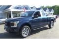 Ford F150 STX SuperCab 4x4 Blue Jeans photo #10