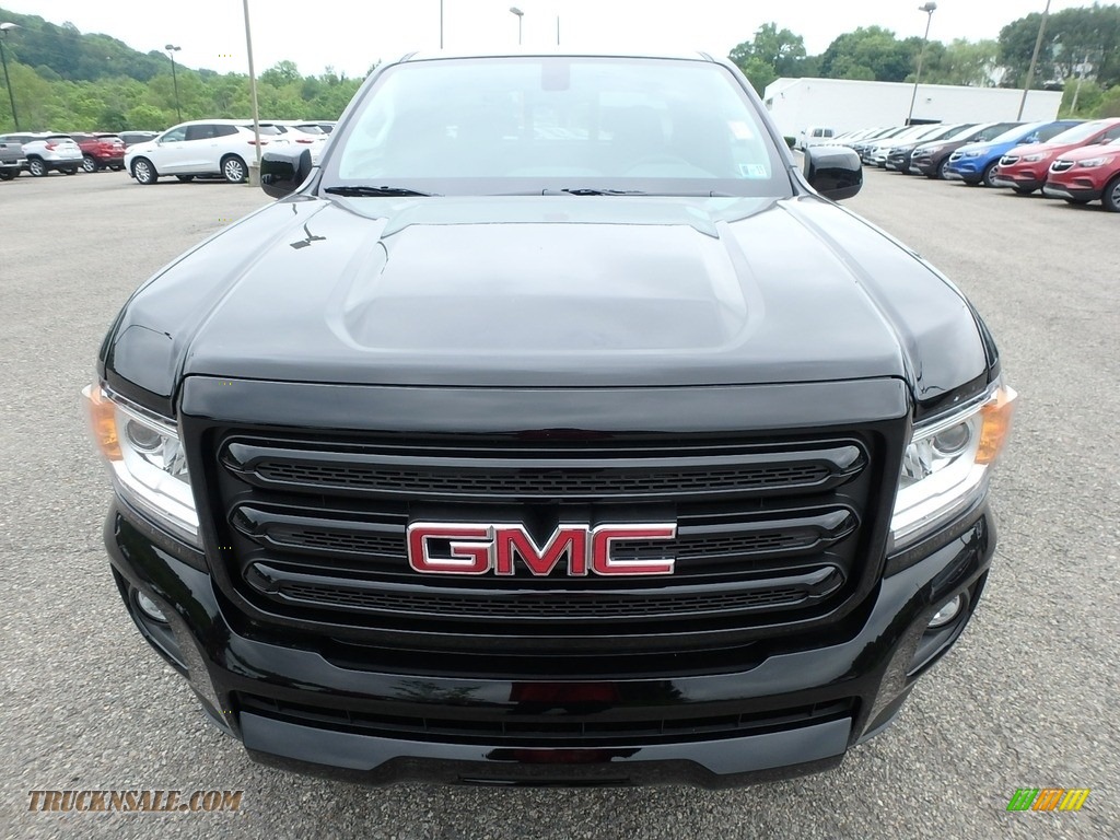 2018 Canyon All Terrain Extended Cab 4x4 - Onyx Black / Jet Black/­Cobalt Red photo #2