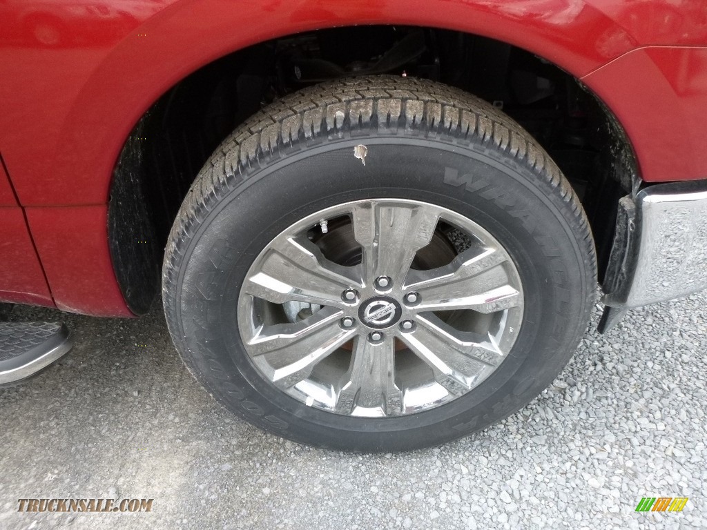 2018 Titan SV King Cab 4x4 - Cayenne Red / Beige photo #2
