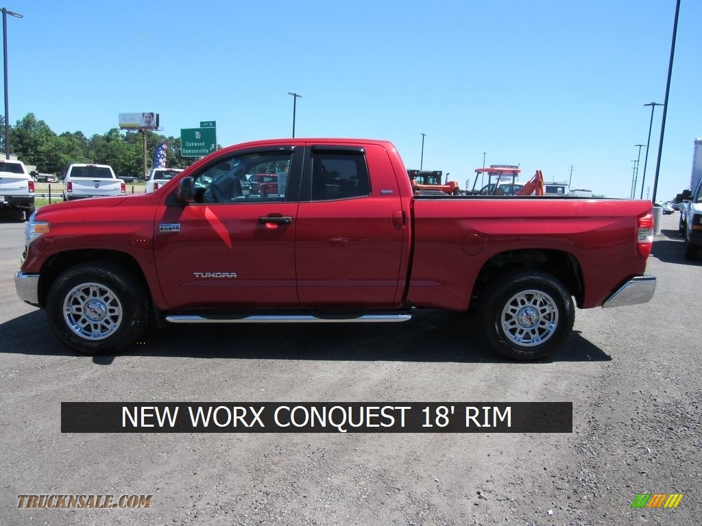 2014 Tundra SR5 Double Cab - Radiant Red / Graphite photo #5