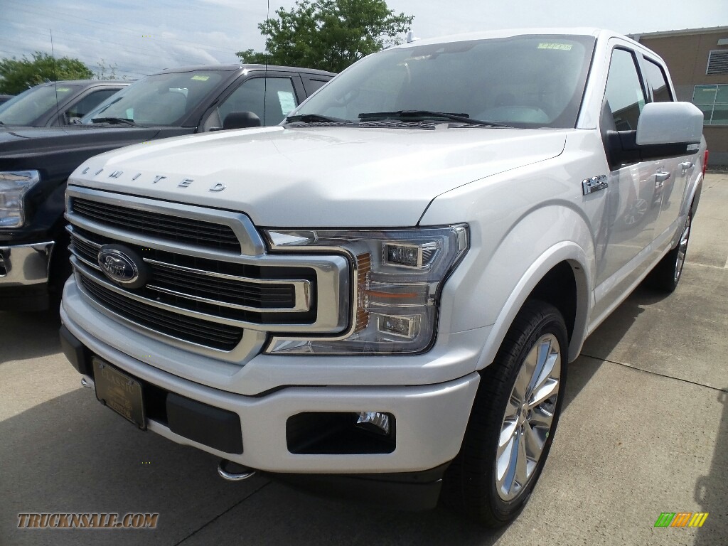 White Platinum / Limited Navy Pier Ford F150 Limited SuperCrew 4x4