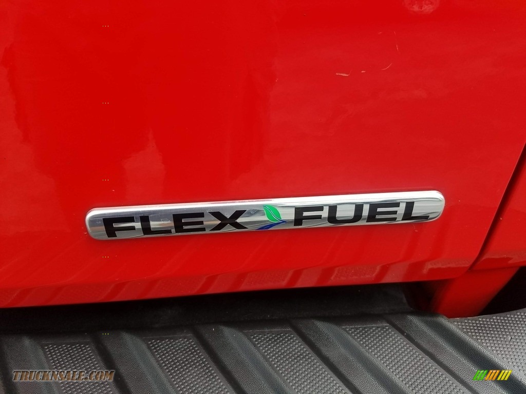 2013 F150 STX SuperCab - Race Red / Steel Gray photo #6