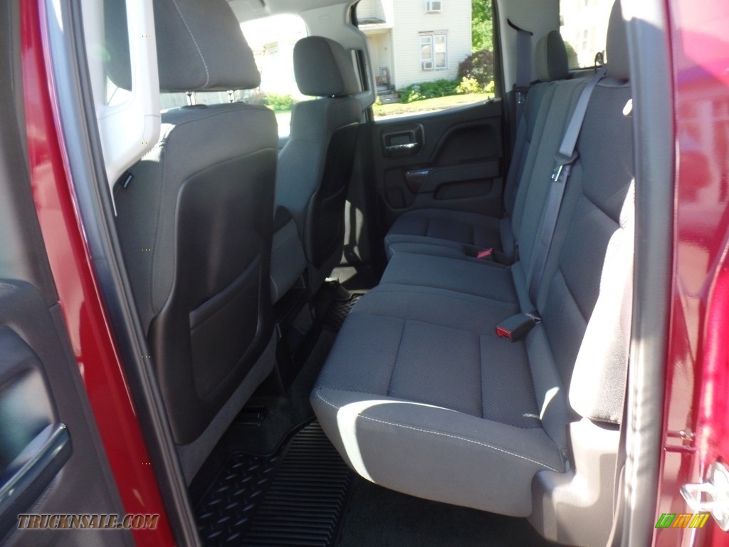 2015 Sierra 1500 SLE Double Cab 4x4 - Sonoma Red Metallic / Jet Black photo #40