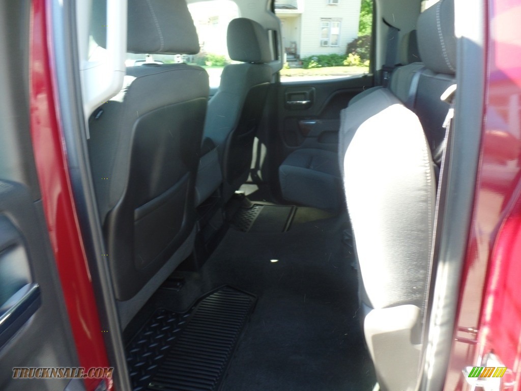 2015 Sierra 1500 SLE Double Cab 4x4 - Sonoma Red Metallic / Jet Black photo #41