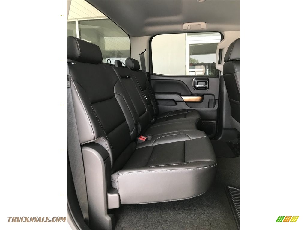 2018 Silverado 3500HD LTZ Crew Cab Dual Rear Wheel 4x4 - Silver Ice Metallic / Jet Black photo #11