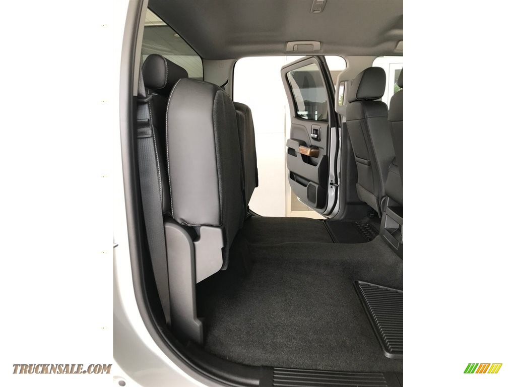 2018 Silverado 3500HD LTZ Crew Cab Dual Rear Wheel 4x4 - Silver Ice Metallic / Jet Black photo #13