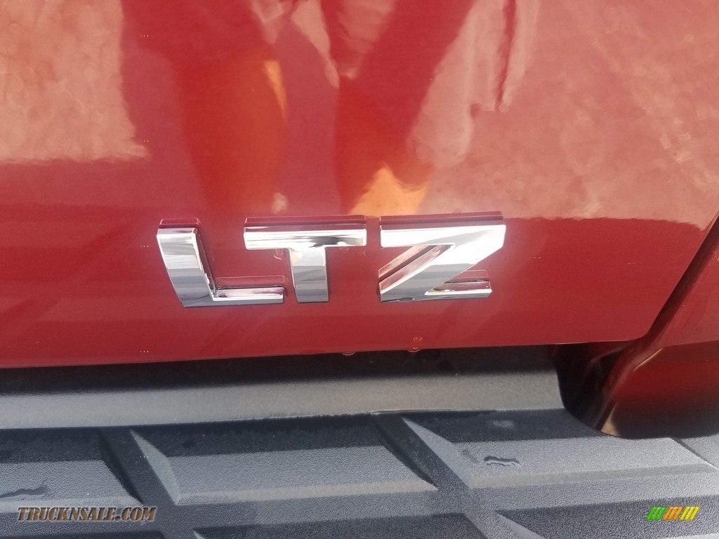2013 Silverado 1500 LTZ Crew Cab 4x4 - Deep Ruby Metallic / Light Cashmere/Dark Cashmere photo #6