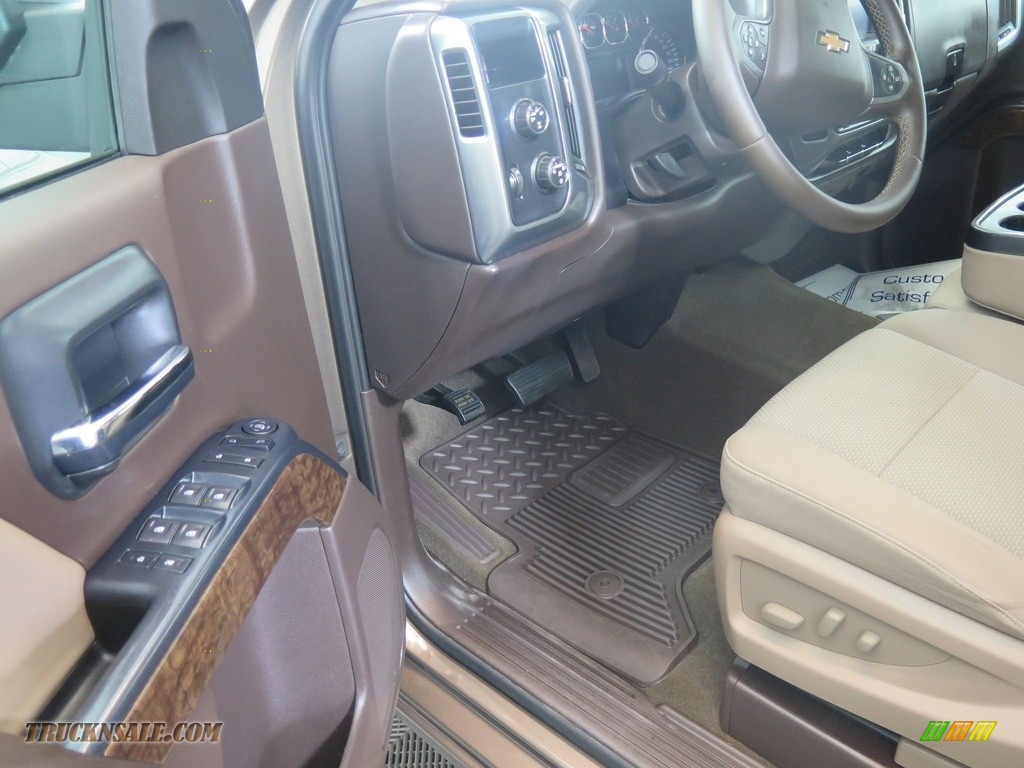 2014 Silverado 1500 LT Double Cab 4x4 - Brownstone Metallic / Cocoa/Dune photo #28