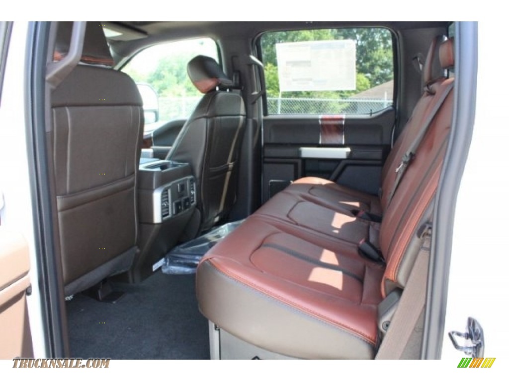 2018 F250 Super Duty King Ranch Crew Cab 4x4 - Oxford White / King Ranch Kingsville Java photo #26