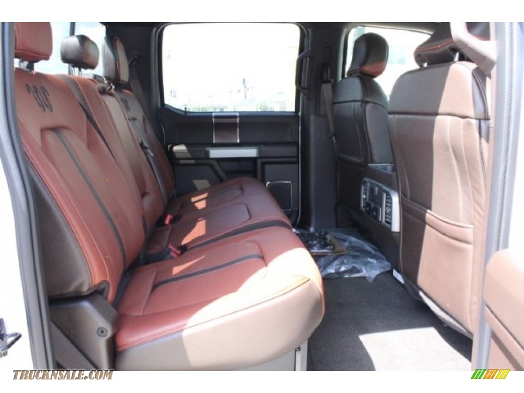 2018 F250 Super Duty King Ranch Crew Cab 4x4 - Oxford White / King Ranch Kingsville Java photo #32