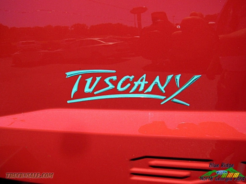 2018 F250 Super Duty Tuscany FTX Crew Cab 4x4 - Race Red / Black photo #46