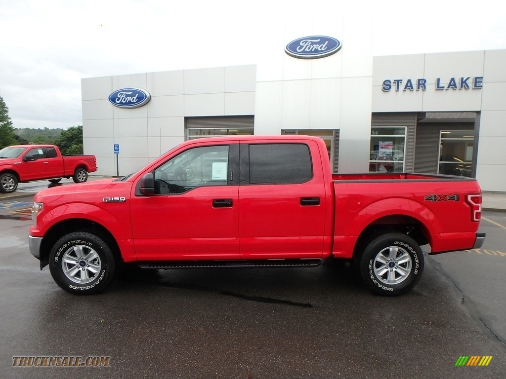 2018 F150 XLT SuperCrew 4x4 - Race Red / Earth Gray photo #8