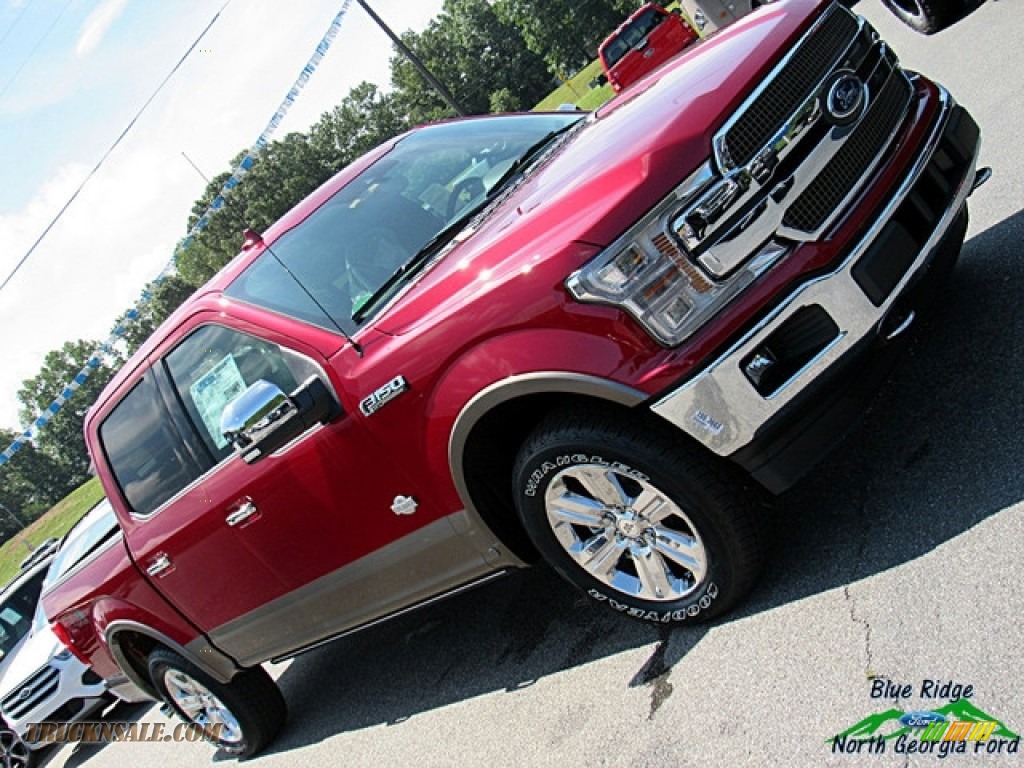 2018 F150 King Ranch SuperCrew 4x4 - Ruby Red / King Ranch Kingsville photo #35