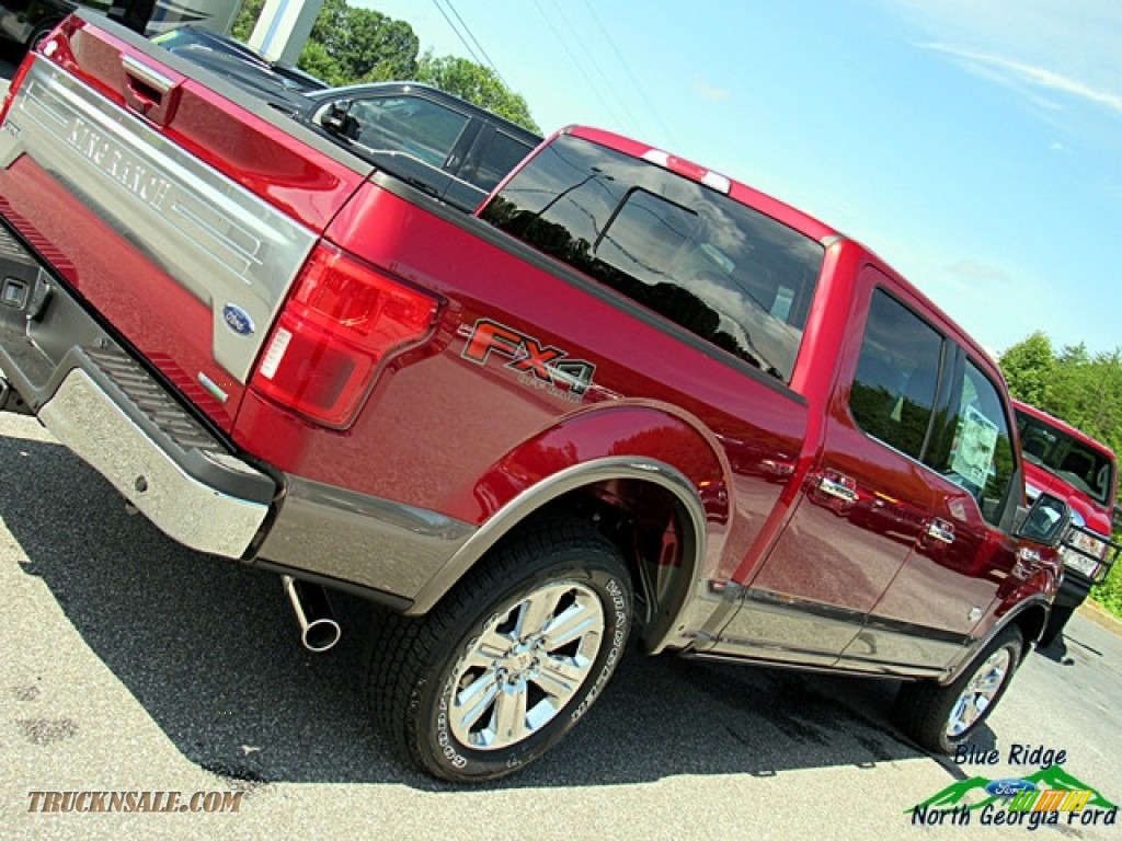 2018 F150 King Ranch SuperCrew 4x4 - Ruby Red / King Ranch Kingsville photo #36