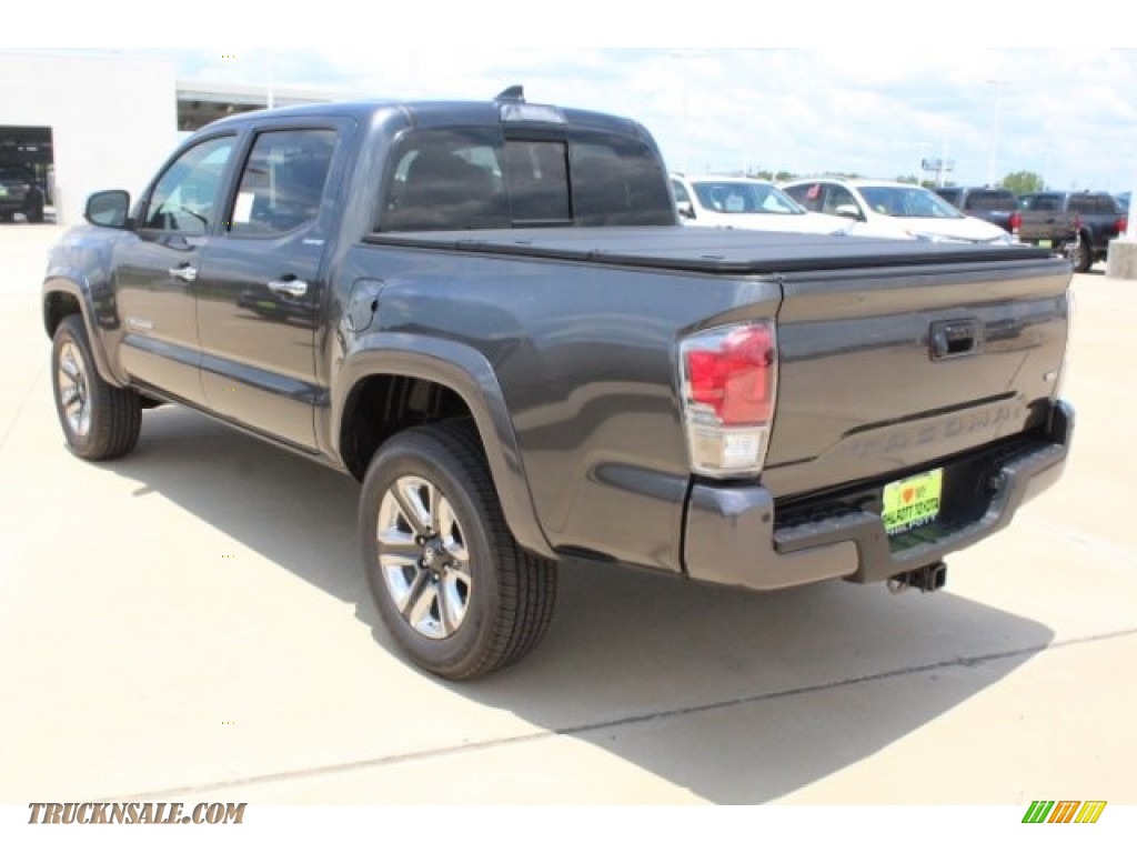 2018 Tacoma Limited Double Cab - Magnetic Gray Metallic / Hickory photo #6