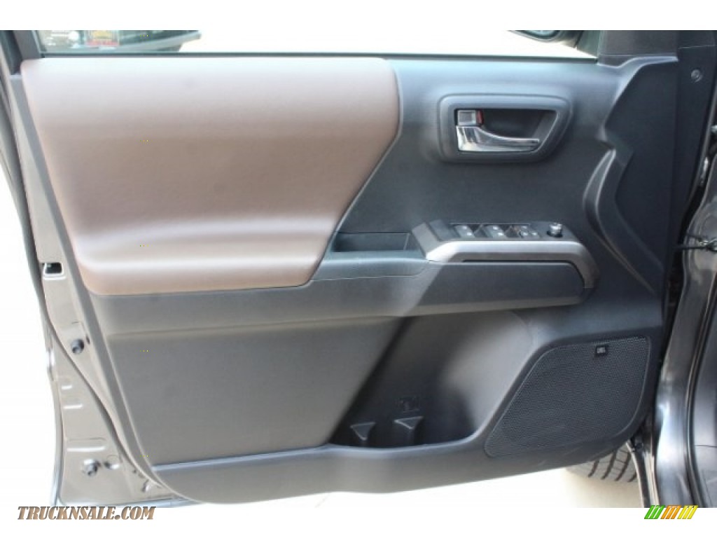 2018 Tacoma Limited Double Cab - Magnetic Gray Metallic / Hickory photo #12 2018 Tacoma Limited Double Cab - Magnetic Gray Metallic / Hickory photo #12