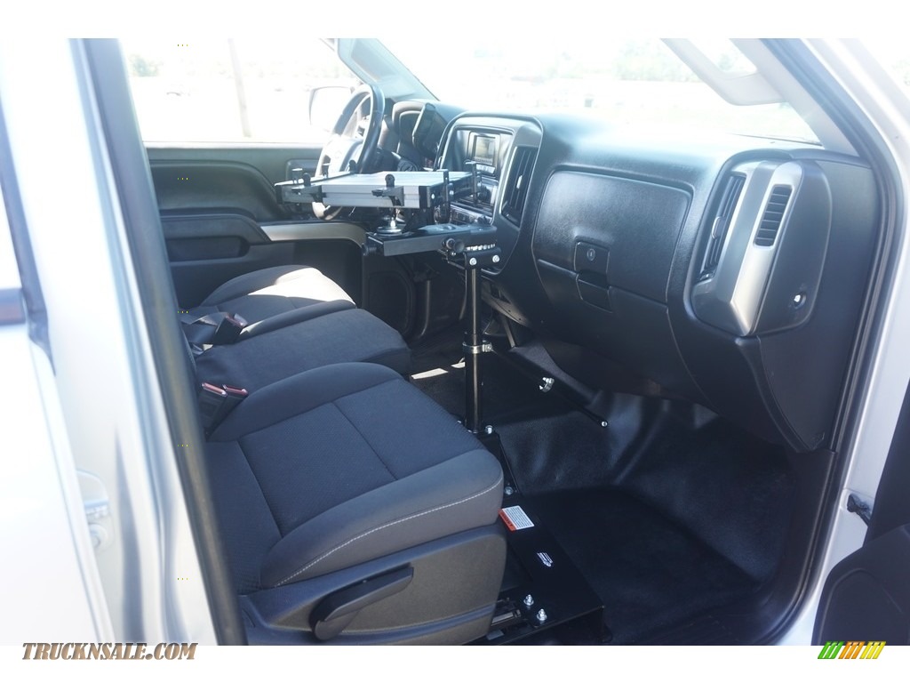 2015 Silverado 2500HD LT Double Cab 4x4 - Silver Ice Metallic / Jet Black photo #9
