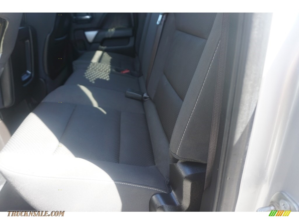 2015 Silverado 2500HD LT Double Cab 4x4 - Silver Ice Metallic / Jet Black photo #17