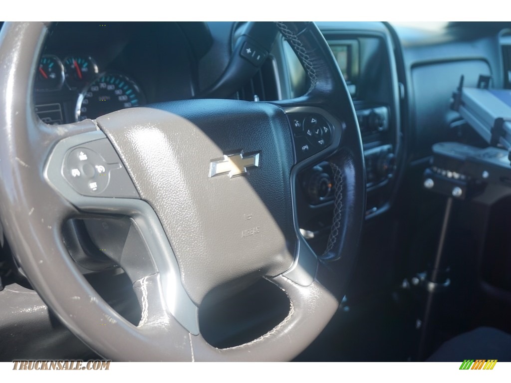 2015 Silverado 2500HD LT Double Cab 4x4 - Silver Ice Metallic / Jet Black photo #22