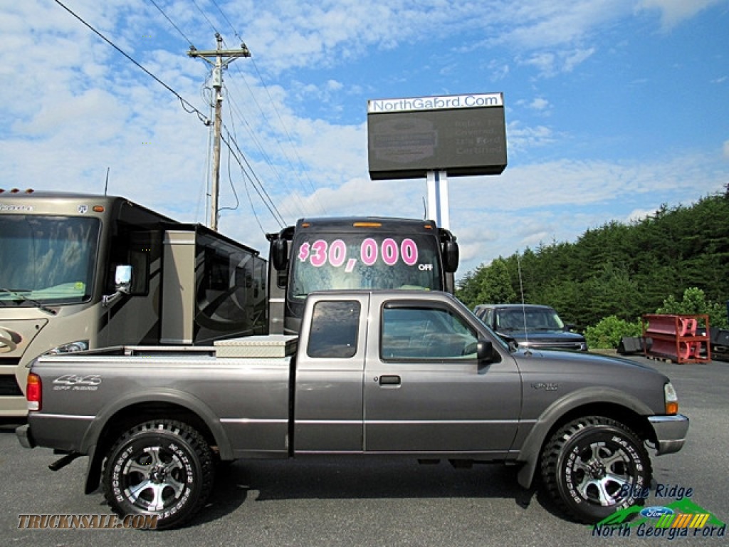 1999 Ranger XLT Extended Cab 4x4 - Medium Platinum Metallic / Medium Graphite photo #6