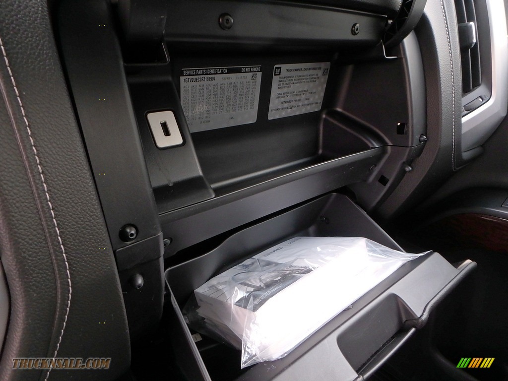 2015 Sierra 1500 SLE Double Cab 4x4 - Quicksilver Metallic / Jet Black photo #30