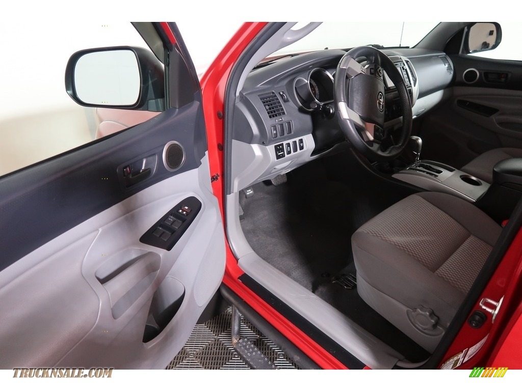 2015 Tacoma V6 Double Cab 4x4 - Barcelona Red Metallic / Graphite photo #32