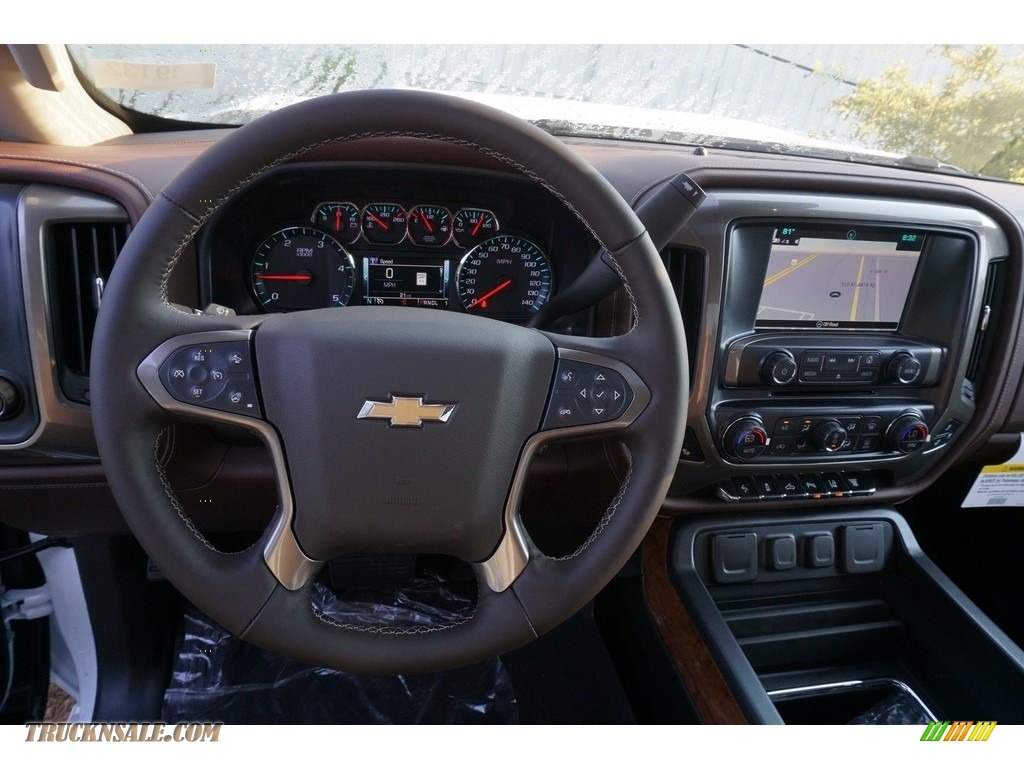 2019 Silverado 2500HD High Country Crew Cab 4WD - Summit White / High Country Saddle photo #5