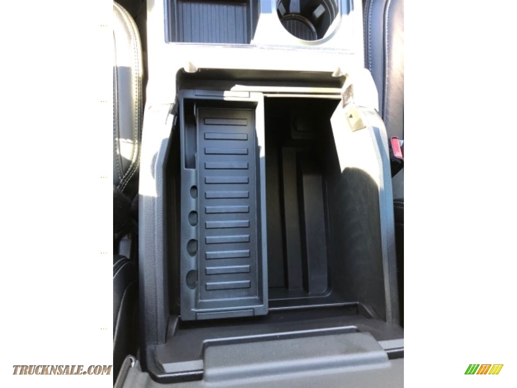 2017 F250 Super Duty Lariat Crew Cab 4x4 - Shadow Black / Black photo #8